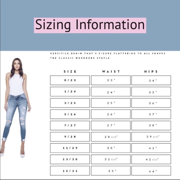 Mid Rise Frayed Jeans - Picture 5 of 5